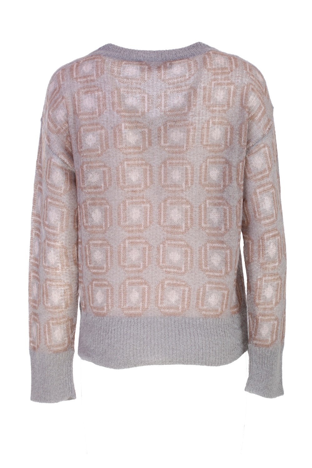 shop FABIANA FILIPPI Saldi Pull: Fabiana Filippi pullover.
Scollo V.
Maniche lunghe.
Collo, fondo e polsini a contrasto di colore.
Fantasia.
Vestibilità regolare.
Composizione: 35% Alpaca 35% Mohair 30% Poliammide.
Fabbricato in Italia.. MAD223F424H819-VR2 number 1921867